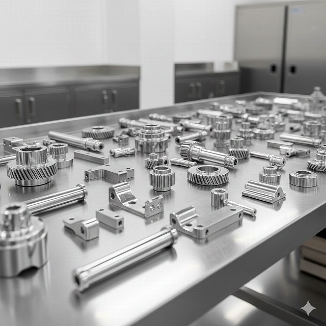 電気めっき部品