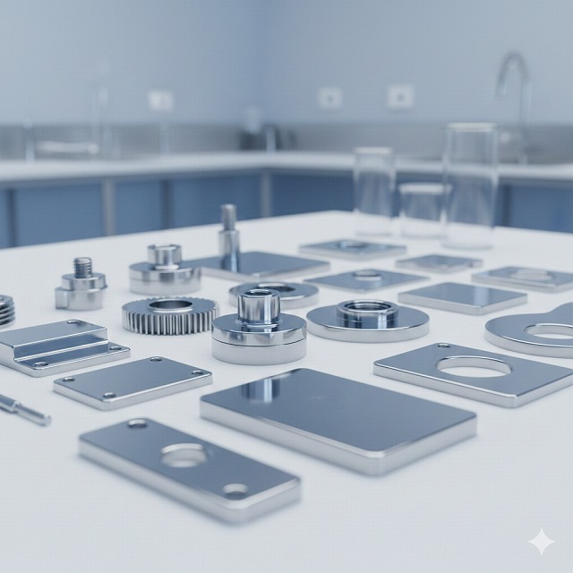 電気めっき部品